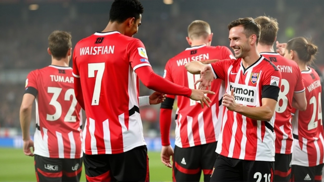 PSV Eindhoven Brilha com Goleada sobre Girona na Liga dos Campeões